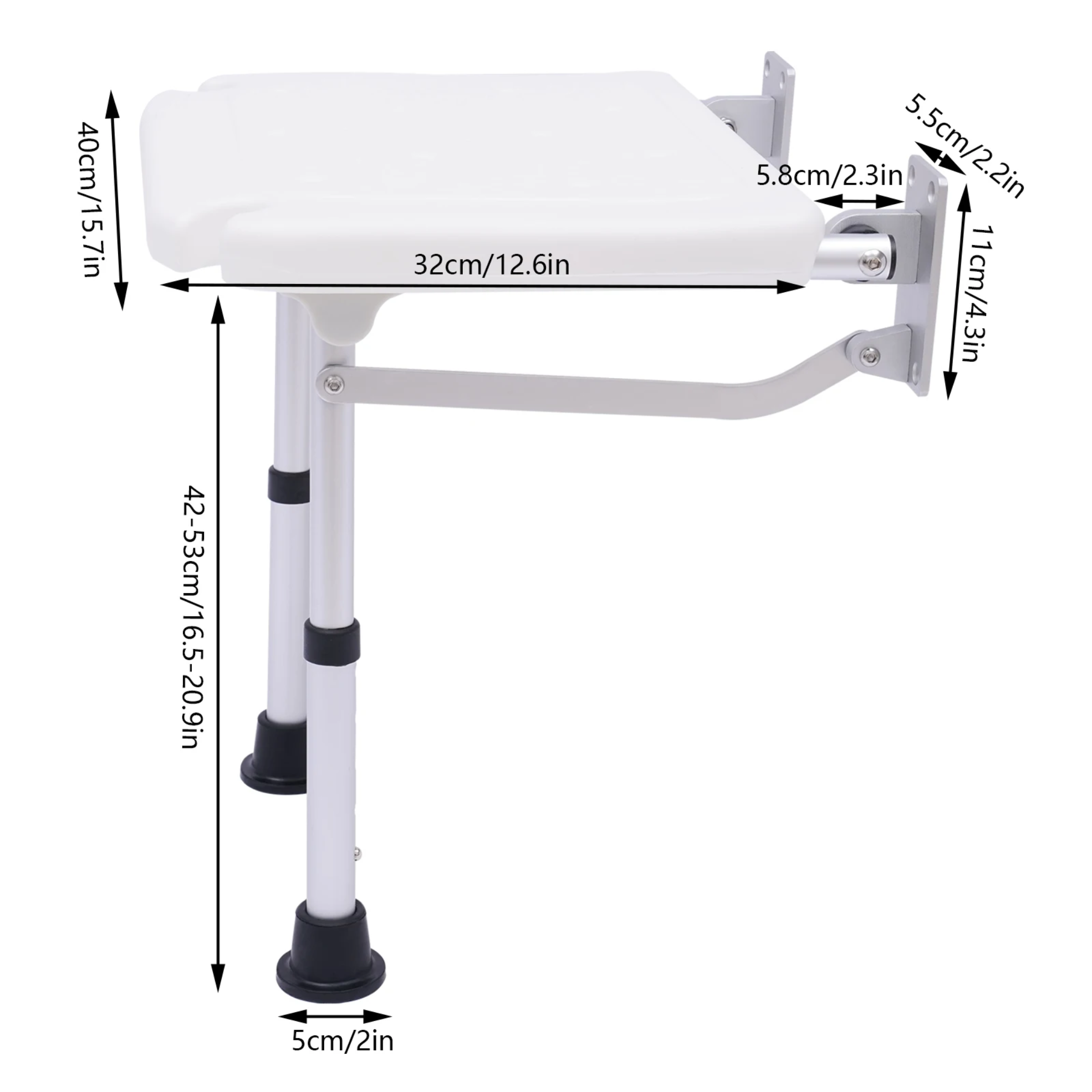 klappsitz-dusche-wandmontage-100kg